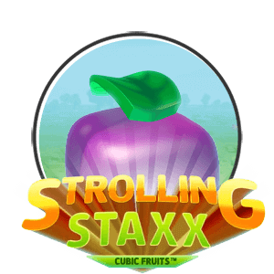 strolling staxx slot logo