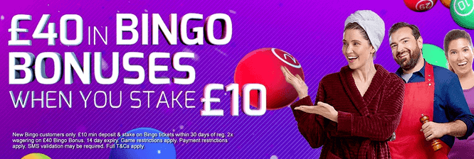 Betfred bingo promo code no deposit