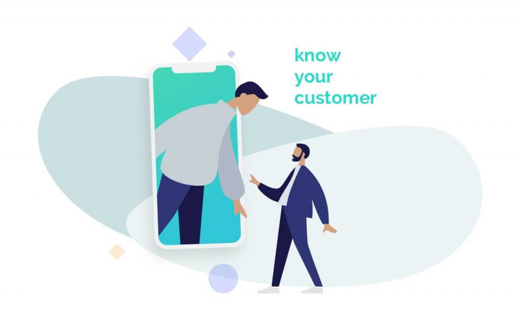 know your customer graphic