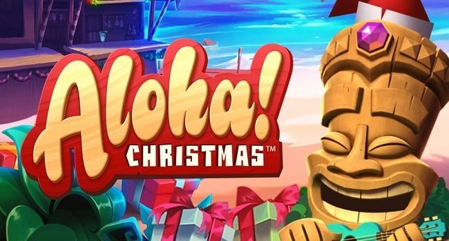 aloha christmas edition slot from netent