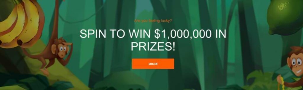 spin to win 1,000,000 NZD at Nitro Casino 