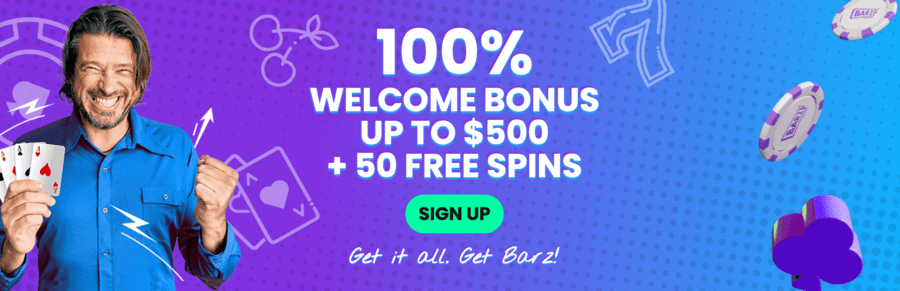 barz casino welcome bonus