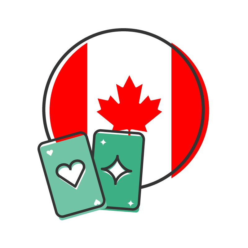 playing cards canada icon