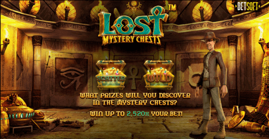 Lost Mystery Chests machine à sous 2022